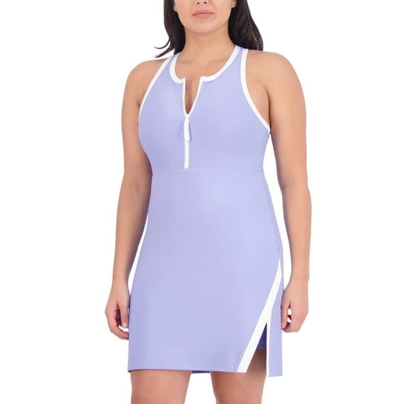 Sage Collective Active Dress with Undershorts in Blue - NEW - Size Medium - Picture 1 of 10